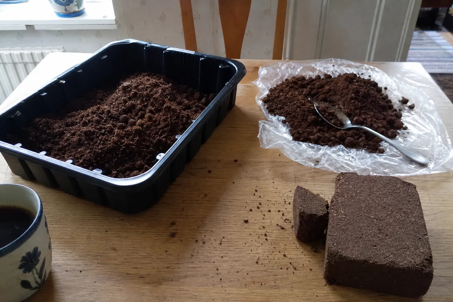 Kokosfiber i odlingen
